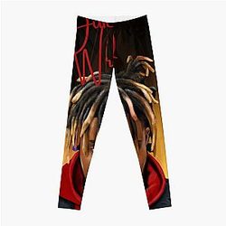 Juice Wrld Leggings - Juice Wrld is Fire Leggings