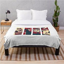 Juice Wrld Bedding Sets - Juice Wrld T-Shirt Throw Blanket