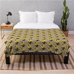 Juice Wrld Bedding Sets - Juice Wrld memorial shirt Throw Blanket