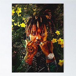 Juice Wrld Posters - Juice WRLD Abstract Space Poster