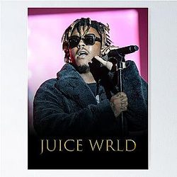 Juice Wrld Posters - Juice WRLD Neon Glow Poster