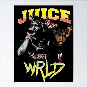 Juice Wrld Posters - Juice WRLD On Fire Poster