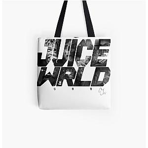 Juice Wrld Bags - Juice Wrld text graphic All Over Print Tote Bag
