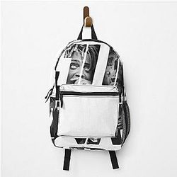 Juice Wrld Backpacks - Juice Wrld text graphic Backpack