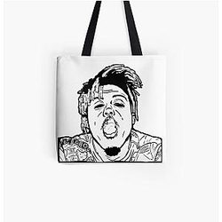 Juice Wrld Bags - Juice Wrld All Over Print Tote Bag
