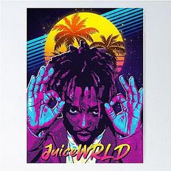 Juice Wrld Posters - Juice WRLD Eternal Vibes Poster