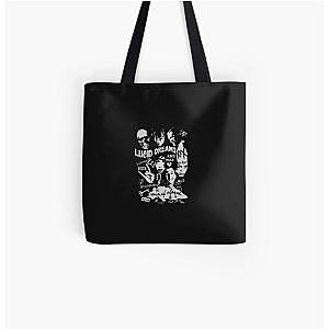 Juice Wrld Bags - Juice Wrld x Lil Peep Artwork All Over Print Tote Bag