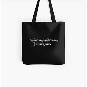 Juice Wrld Bags - Juice Wrld Lyrics/ Can't Die All Over Print Tote Bag