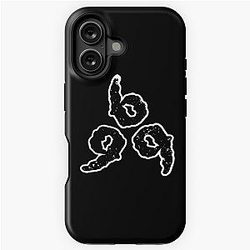 Juice Wrld Phonecaes - 999 WRLD Text iPhone Tough Case