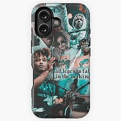 Juice Wrld Phonecaes - Juice WRLD All Legends Fall in the Making iPhone Tough Case