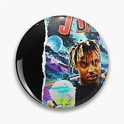 Juice Wrld Pins - Juice WRLD Juice Black Pin