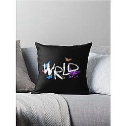 Juice Wrld Pillow Cover - WRLD Bright Skies Pillow Cover