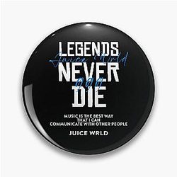 Juice Wrld Pins - Juice WRLD Juice Minimalist Pin