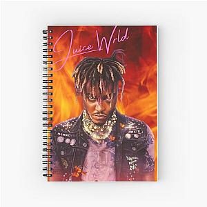 Juice Wrld Notebooks - WRLD Vivid Imagination Spiral Notebook