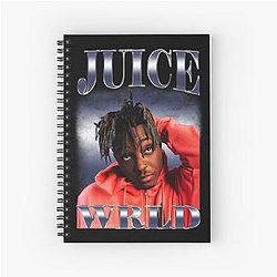 Juice Wrld Notebooks - Juice WRLD High Notes Spiral Notebook