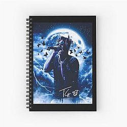 Juice Wrld Notebooks - Juice WRLD Lyrical Genius Spiral Notebook