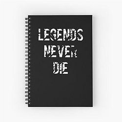 Juice Wrld Notebooks - WRLD Night Journey Spiral Notebook