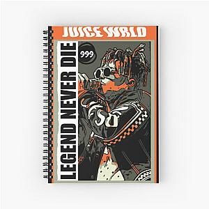 Juice Wrld Notebooks - Juice WRLD Retro Legend Spiral Notebook