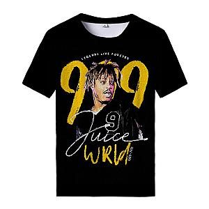 Juice Wrld T-Shirts – Juice WRLD x 999 Legends Live Forever 3D Classic T-Shirt