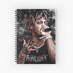 Juice Wrld Notebooks - Juice WRLD Fire Vibes Spiral Notebook