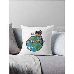 Juice Wrld Pillow Cover- WRLD Classic Glow Pillow Cover