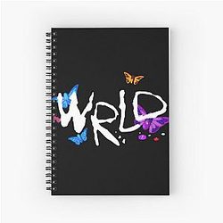 Juice Wrld Notebooks - Juice WRLD WRLDPack Spiral Notebook