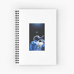Juice Wrld Notebooks - Juice WRLD Rap Icon Spiral Notebook