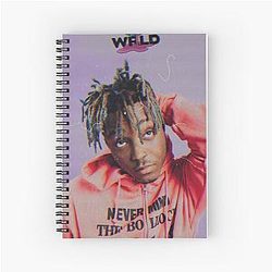 Juice Wrld Notebooks - Legends Never Fade Spiral Notebook