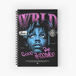 Juice Wrld Notebooks - Juice WRLD Vintage Remix Spiral Notebook