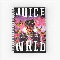 Juice Wrld Notebooks - Legends WRLD Eternal Spiral Notebook