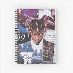 Juice Wrld Notebooks - Juice WRLD Nightscape Spiral Notebook
