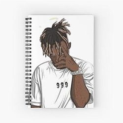 Juice Wrld Notebooks - Juice WRLD Butterfly Effect Spiral Notebook