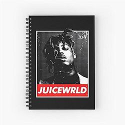 Juice Wrld Notebooks - Juice WRLD Vol.01 Spiral Notebook