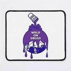 Juice Wrld Mouse Pads - Juice WRLD Melodic Tribute Mouse Pad