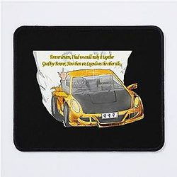 Juice Wrld Mouse Pads - 90s Vintage Rap Style Mouse Pad
