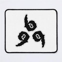 Juice Wrld Mouse Pads - Iconic 999 Design Mouse Pad