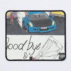 Juice Wrld Mouse Pads - Goodbye & Good Riddance Tribute Mouse Pad