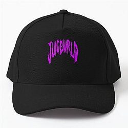 Juice Wrld Hats - Dreams Tribute Halftone Baseball Cap