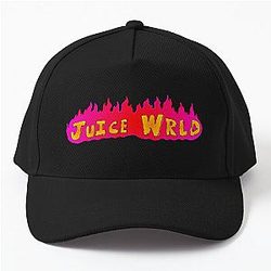 Juice Wrld Hats - Tribute Wrld Text Baseball Cap