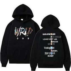 Juice Wrld Hoodies - Juice Wrld Legend Song List Pullover Hoodie