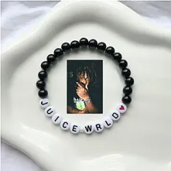 Juice Wrld Beads Bracelet - Singer Bracelet