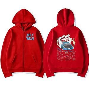Juice Wrld Jackets - Christmas JW Pullover Oversized Hip Hop Jacket