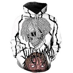 Juice Wrld  Rapper Juice Wrld 3D Print Casual Hoodie