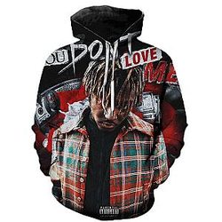 Juice Wrld Hot Rapper 3D Print Laxity Hoodie Casual Hoodie