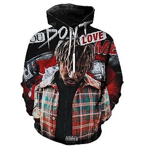 Juice Wrld Hot Rapper 3D Print Laxity Hoodie Casual Hoodie
