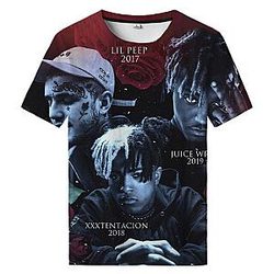Juice Wrld 3D Legends of Emo Rap T-Shirt