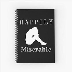 Julian Edelman - Happily Miserable New Spiral Notebook