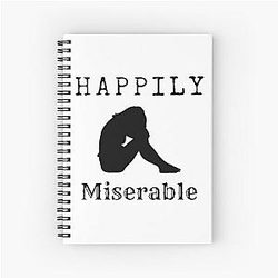 Happily Miserable Julian Edelman Notebook
