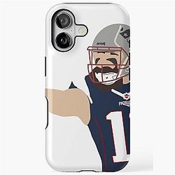 Julian Edelman Portrait iPhone Case