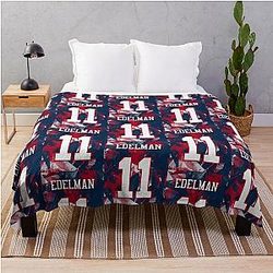 Julian Edelman Throw Blanket